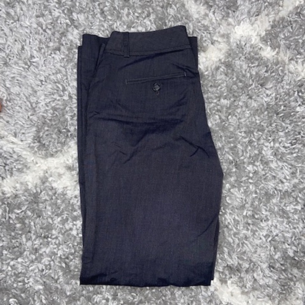 Express Design Studio Women's Editor Grey Dress Pants - Size 0